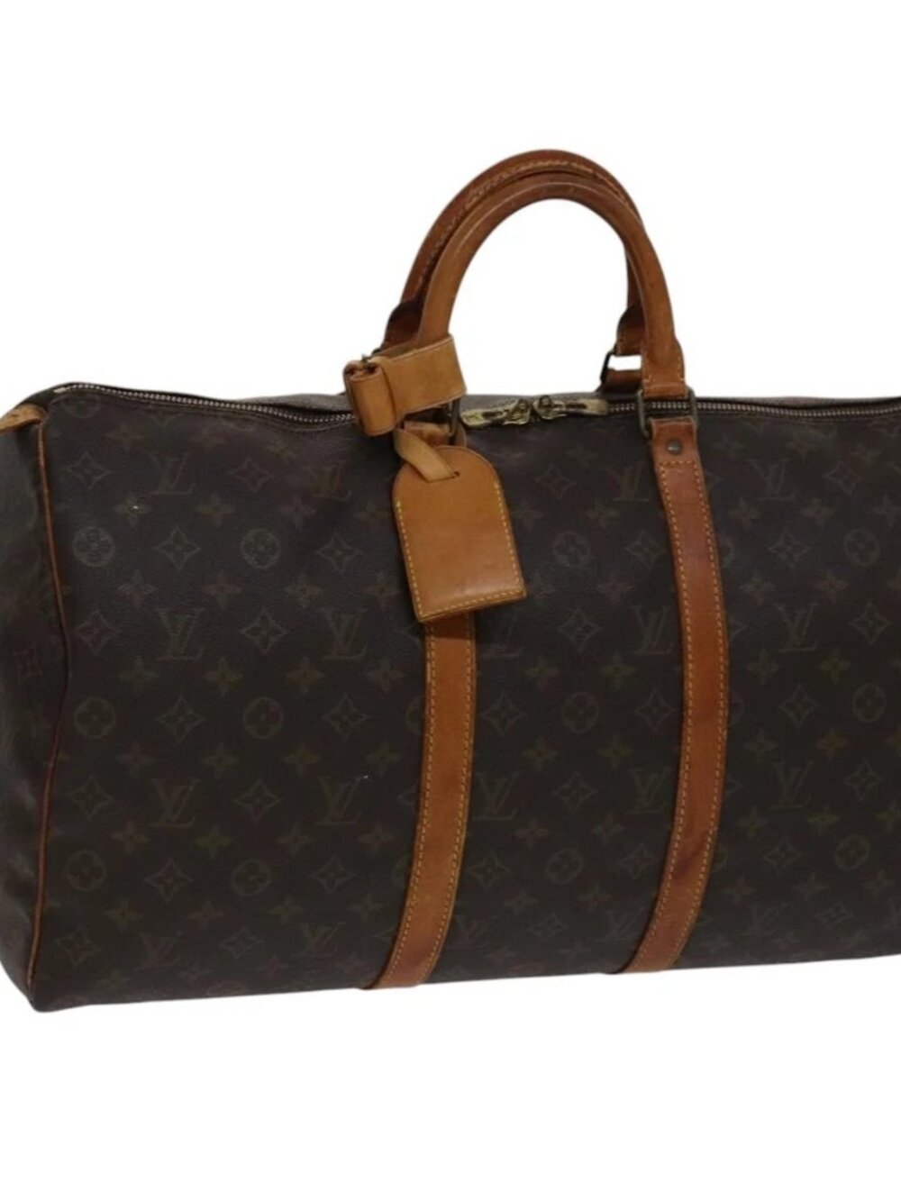 LOUIS VUITTON Monogram Keepall 50 Boston Bag M41426 LV Auth mr939 - Picture 2 of 16